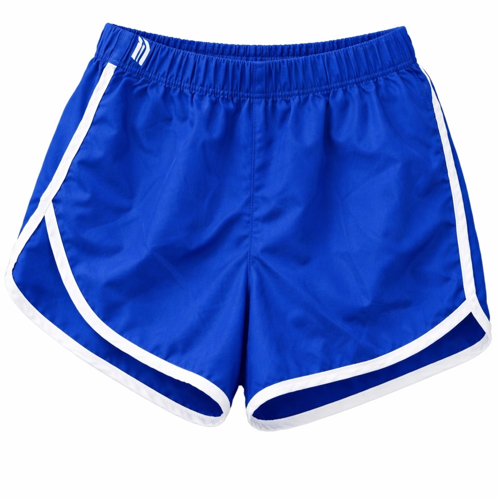 Fabletics Royal Blue Shorts with White Trim